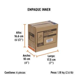 Mini chancla para carpintero, Truper