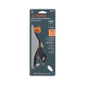 Cepillo tipo chancla para carpintero, Truper