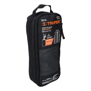 69997 / CHA-GC-M Chaleco de plumas para hombre, gris, M, Truper