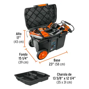 Truper Caja para herramienta, 23