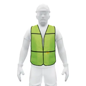 21024 / CHS-100V Chaleco de seguridad, uso de día, verde, Pretul