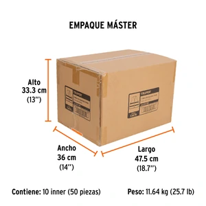 Truper Chaleco de seguridad verde max visibilidad y 6 bolsas