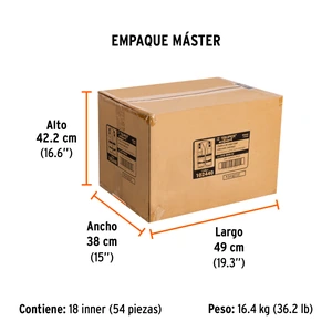 Chaleco de seguridad de alta visibilidad, naranja, M, EXPERT