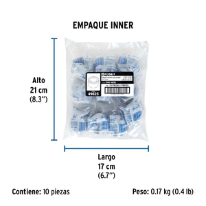 Chupón de PVC, 1-1/2