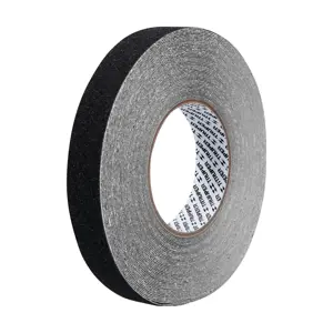 101443 / CIA-118N Truper Rollo de 18m de cinta antiderrapante negra 25mm con abrasivo