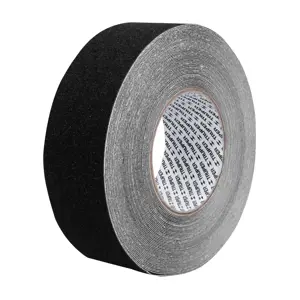 Truper Rollo de 18m de cinta antiderrapante negra 50mm con abrasivo