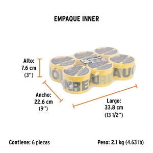 Rollo de 100 m de cinta delimitadora 