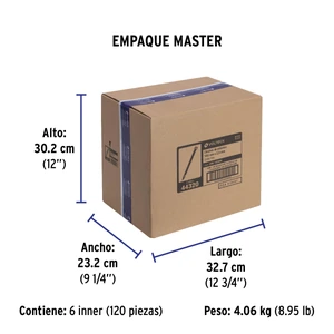 Volteck Bolsa con 100 cinchos plásticos 18 lb, 100x2.5 mm, negros