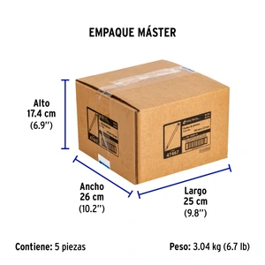 Volteck Bolsa con 1000 cinchos plásticos 18 lb, 200x2.5 mm, negros