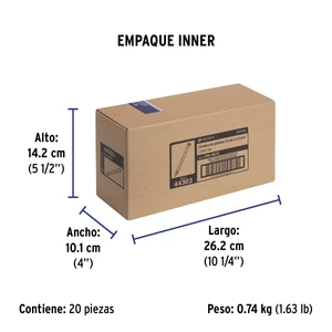 Volteck Bolsa con 50 cinchos plásticos 40 lb, 150x3.5 mm, naturales