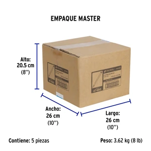 Volteck Bolsa con 1000 cinchos plásticos 40lb, 150x3.5 mm, naturales