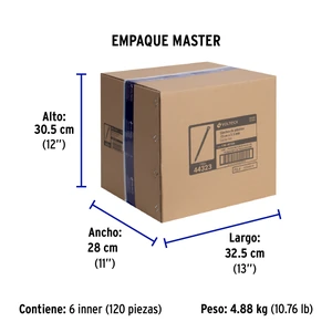 Volteck Bolsa con 50 cinchos plásticos 40 lb, 150x3.5 mm, negros