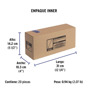 Volteck Bolsa con 50 cinchos plásticos 40 lb, 200x3.5 mm, naturales