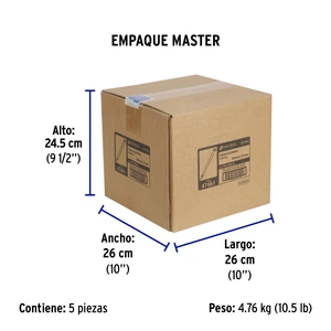 Volteck Bolsa con 1000 cinchos plásticos 40lb, 200x3.5 mm, naturales