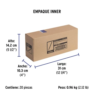 Volteck Bolsa con 50 cinchos plásticos 40 lb, 200x3.5 mm, negros