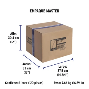 Volteck Bolsa con 50 cinchos plásticos 40 lb, 250x3.5 mm, naturales
