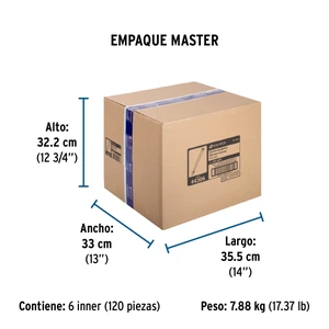 Volteck Bolsa con 50 cinchos plásticos 50 lb, 200x4.5 mm, naturales