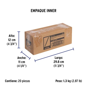 Volteck Bolsa con 50 cinchos plásticos 50 lb, 200x4.5 mm, negros