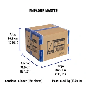 Volteck Bolsa con 50 cinchos plásticos 50 lb, 200x4.5 mm, negros