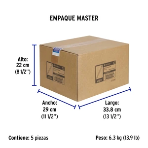 Volteck Bolsa con 1000 cinchos plásticos 50 lb, 200x4.5 mm, negros