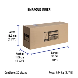 Volteck Bolsa con 50 cinchos plásticos 50 lb, 250x4.5 mm, naturales
