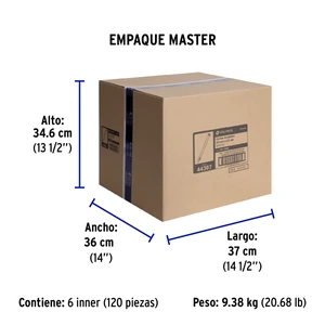 Volteck Bolsa con 50 cinchos plásticos 50 lb, 250x4.5 mm, naturales