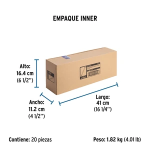 Volteck Bolsa con 50 cinchos plásticos 50 lb, 300x4.5 mm, naturales