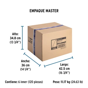 Volteck Bolsa con 50 cinchos plásticos 50 lb, 300x4.5 mm, naturales
