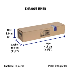 Volteck Bolsa con 50 cinchos plásticos 50 lb, 300 x 4.5 mm, azules