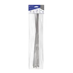 Bolsa con 10 cinchos de 36 cm,acero inoxidable,99 lb,VOLTECK
