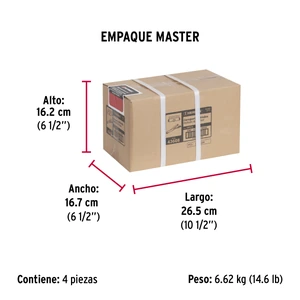 Cierrapuertas hidráulico color blanco, Hermex
