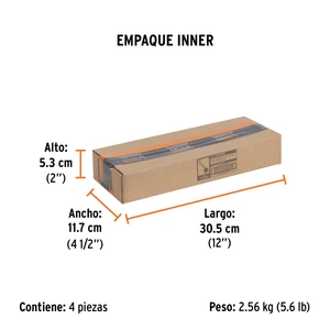 Cincel ladrillero 2-3/4 X 10