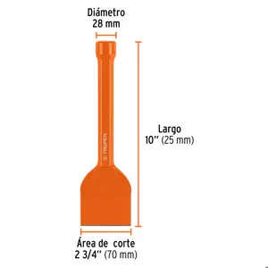 Cincel ladrillero 2-3/4 X 10