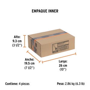 Cincel ladrillero 2-3/4 X 10