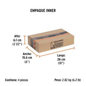 Cincel ladrillero 3-1/2 X 8