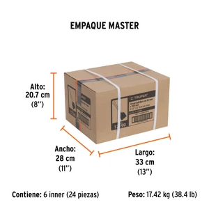 Cincel ladrillero 3-1/2 X 8