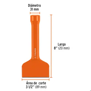 Cincel ladrillero 3-1/2 X 8