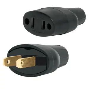 48074 / CL-COH Clavija y contacto de hule, bolsa con 2 pzas, Volteck