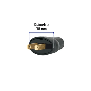 2 Clavijas de PVC, Volteck
