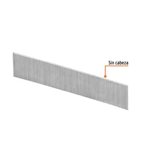 Caja con 10000 clavos calibre 23, 12mm para CLNE-23, Truper