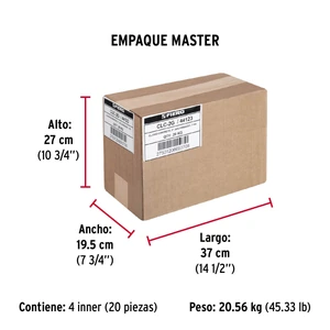 Fiero Bolsa con 1 kg de clavos para concreto galvanizados 2