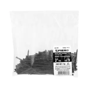 44133 / CLC-2N Bolsa con 1 kg de clavos para concreto negros 2