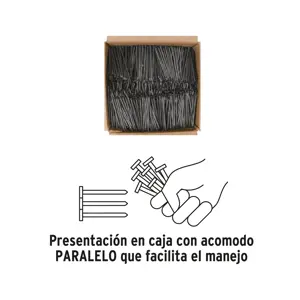 Fiero Kilo de clavos para concreto 3-1/2