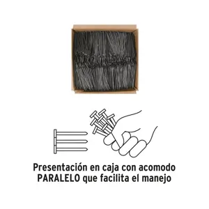 Kilo de clavos para concreto 4