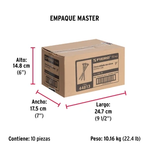 Bolsa con 1 kg de clavo estándar 1