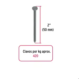 Kilo de clavo estándar 2
