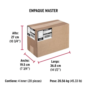 Bolsa con 1 kg de clavo estándar 2-1/2
