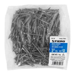 Bolsa con 1 kg de clavo estándar 2