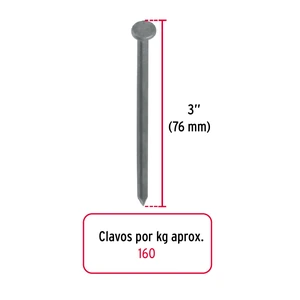 Kilo de clavo estándar 3