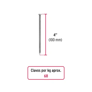 Kilo de clavo estándar 4